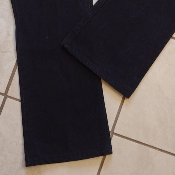 Rockies Slim Low Rise Jean Black Western Denim size 10 - Picture 8 of 10